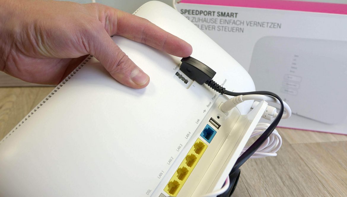 Speedport Smart Einrichten Telekom Router Anschlie En So Geht S