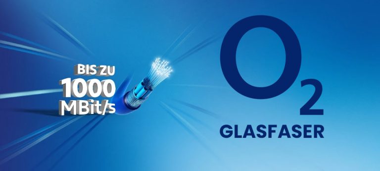 o2-Glasfaser bis 1000 Mbit